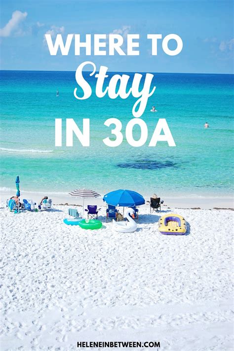where to stay on 30a.
